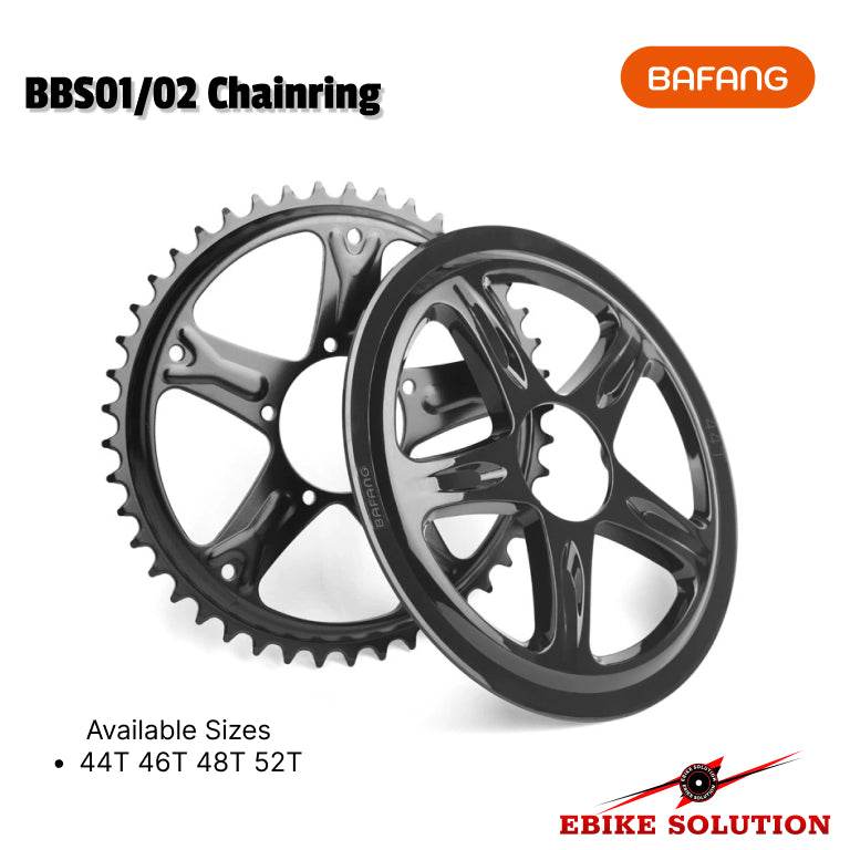 BAFANG Mid Drive Motor Chainwheel EBike Sprocket 44T 46T 48T 52T