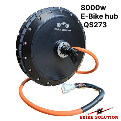 QS273 40H V3 Type 72V 8000W Electric Bike Hub Motor Enduro