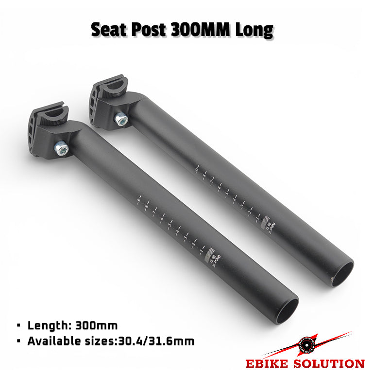Black 30.4MM 31.MM MTB Mountain Road Bike Seat Post Length 30MM