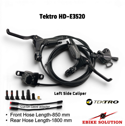 Tektro Ebike MTB Brake HD-E3520 Mountain Bike 2 Piston Hydraulic Disc Front Rear ebike solution