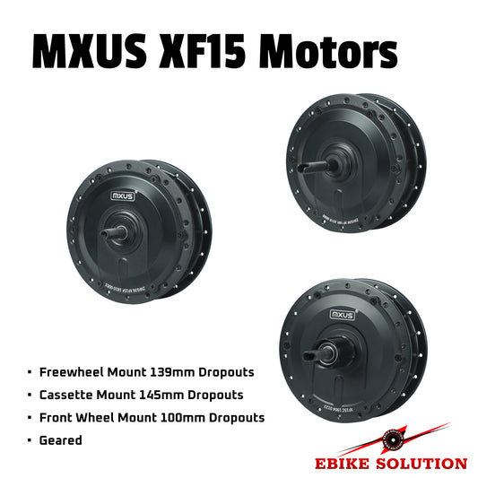 MXUS 36V 250W 48V 250W Ebike Motor Rear Hub Freewheel Cassette Geared Motor 