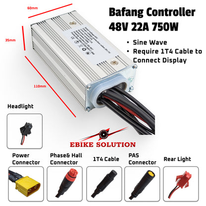 Bafang hun motor controller with display 250W 500c