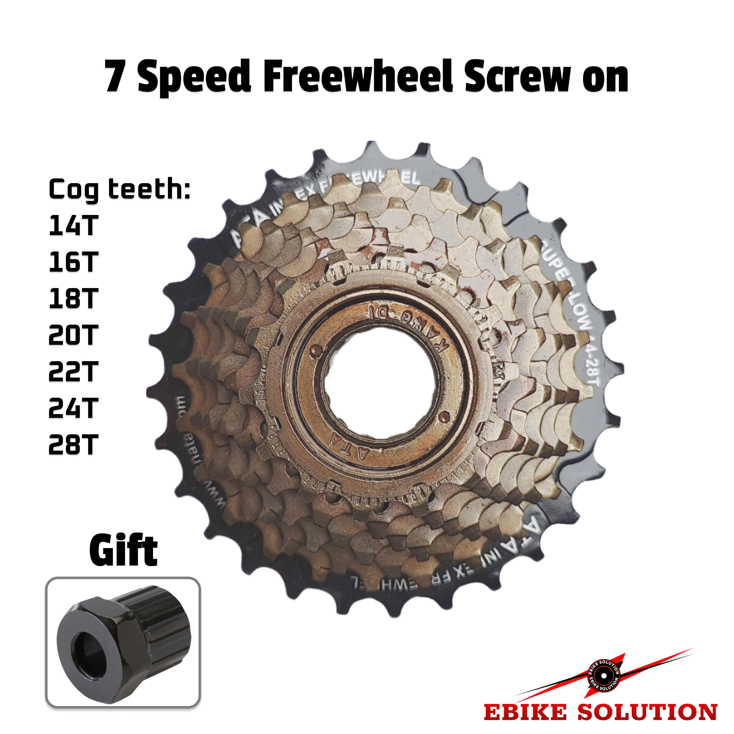 Freewheel best sale 7 speed