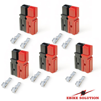 Anderson Power Pole Connectors Red Black 600V 45AMP Pairs Kit 45A Terminal UK