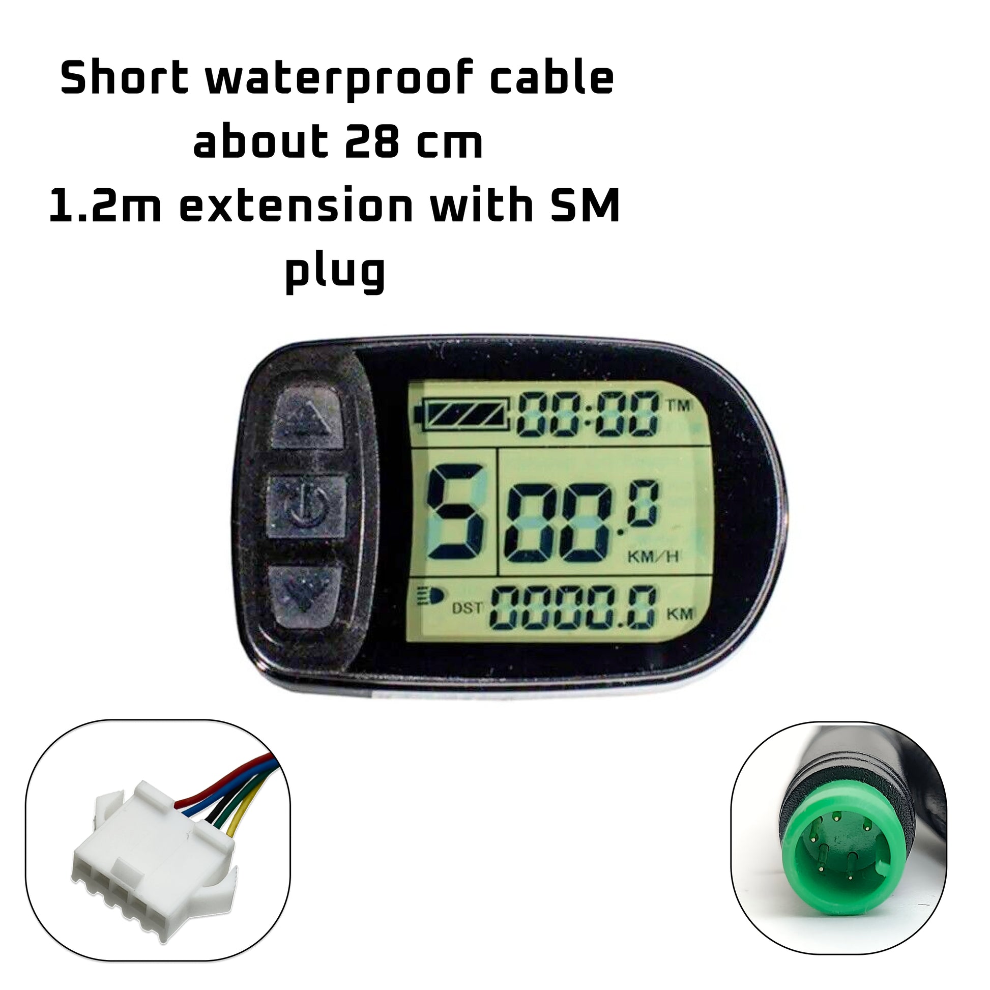 KT-LCD5 LCD Display Meter Control Panel 24/36/48V For E-Bike Electric Bicycle ebikesolution uk stock