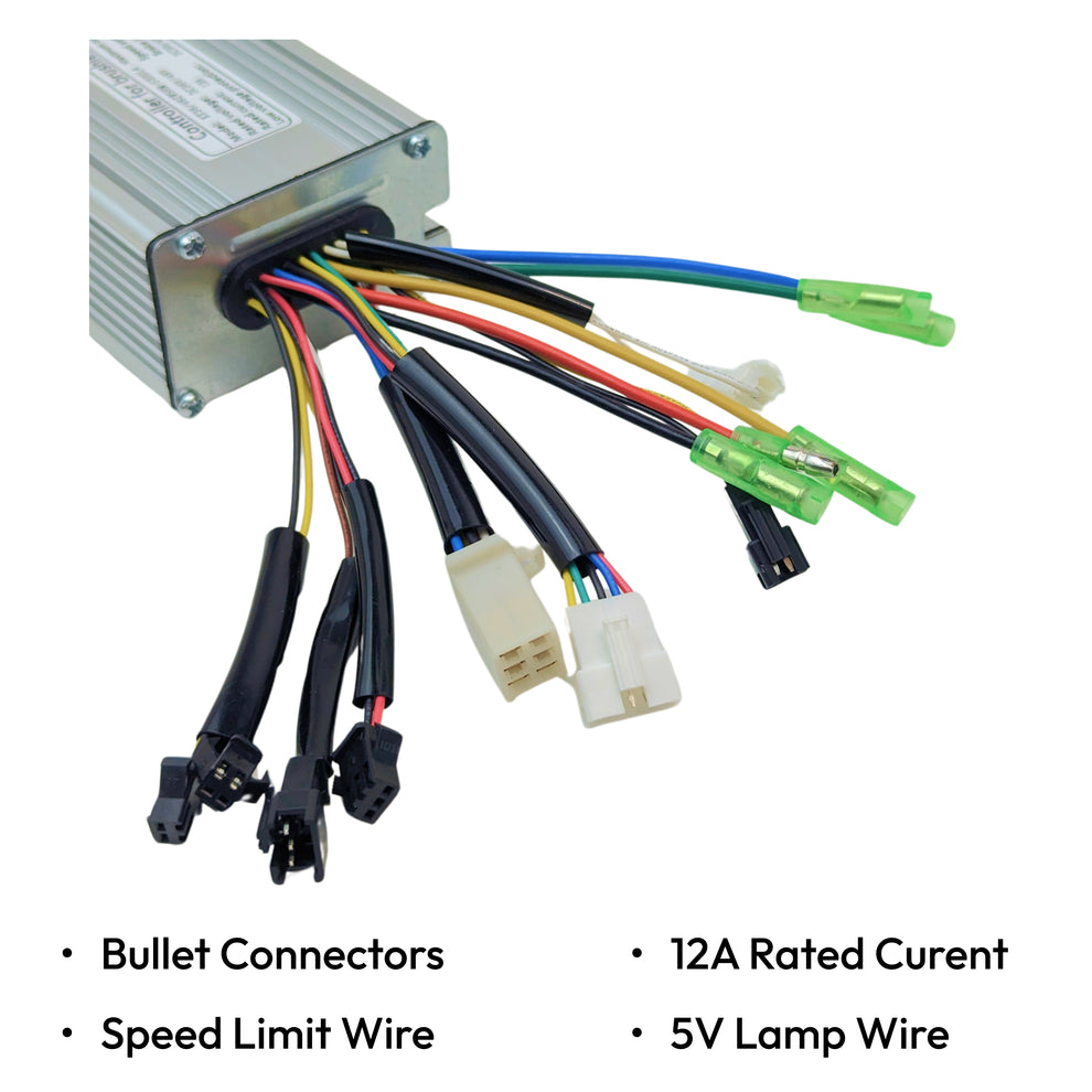 Ebike KT Controller 36V/48V 25A Controller Brushless Motor – Ebike Solution