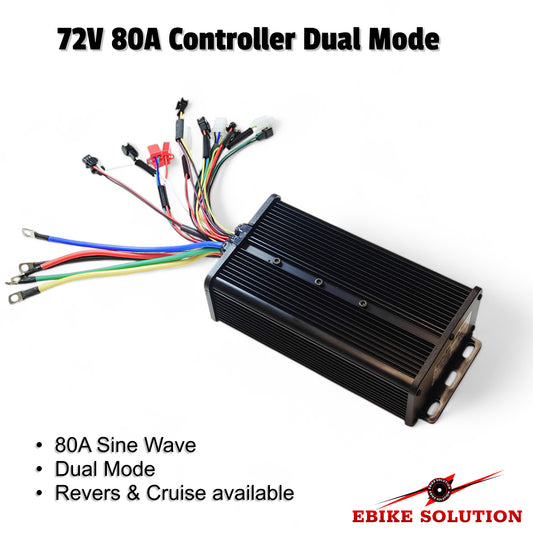  Brushless Ebike Motor Controller YF 72v 80a Sine Wave Electric Bike  uk stock ebikesolution