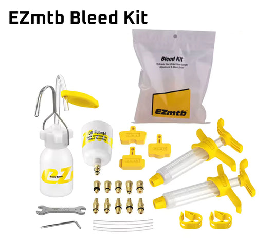 MTB eBike Hydraulic Brake Bleed Tool Kit For Shimano DOT Mineral Oil Brake