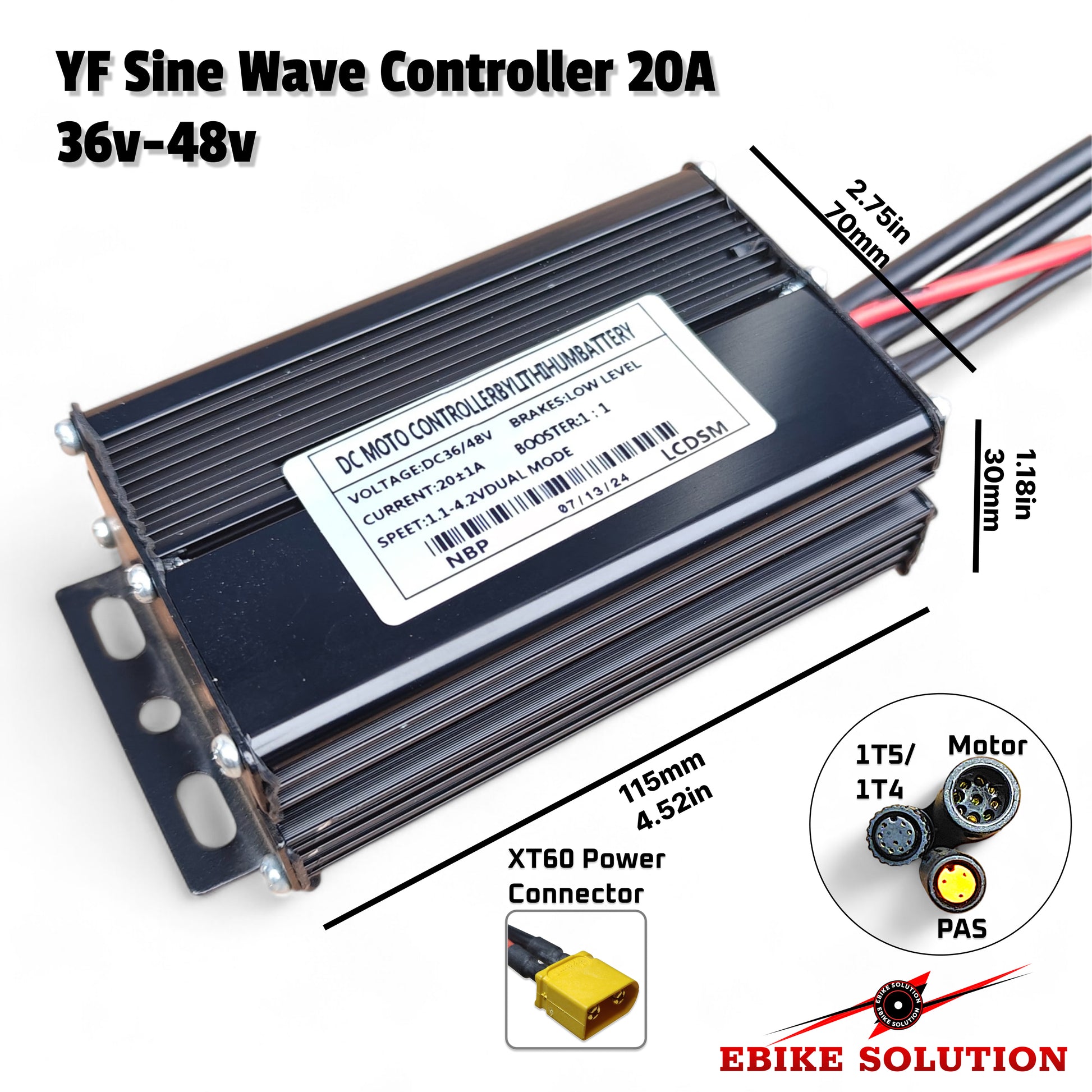 electrical bicycle controller 24v 30a Uxsiya Electric Sine 36V 48V 1000W?1500W 3 Mode Sine Controller LCD Display Kit for Electric Scooter : Sports & Outdoors If your scooter turns on E-Bike 30A Sine Wave Controller