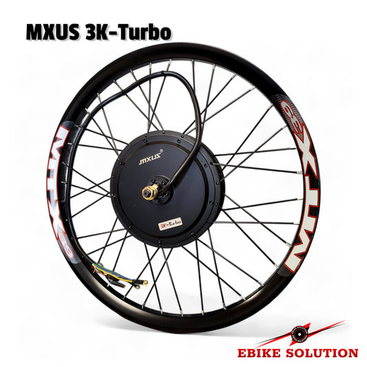 Mxus 3K Turbo 3000w Ebike Hub Motor MTX Rim 26/27.5/29in Stealth Bomber UK DIY