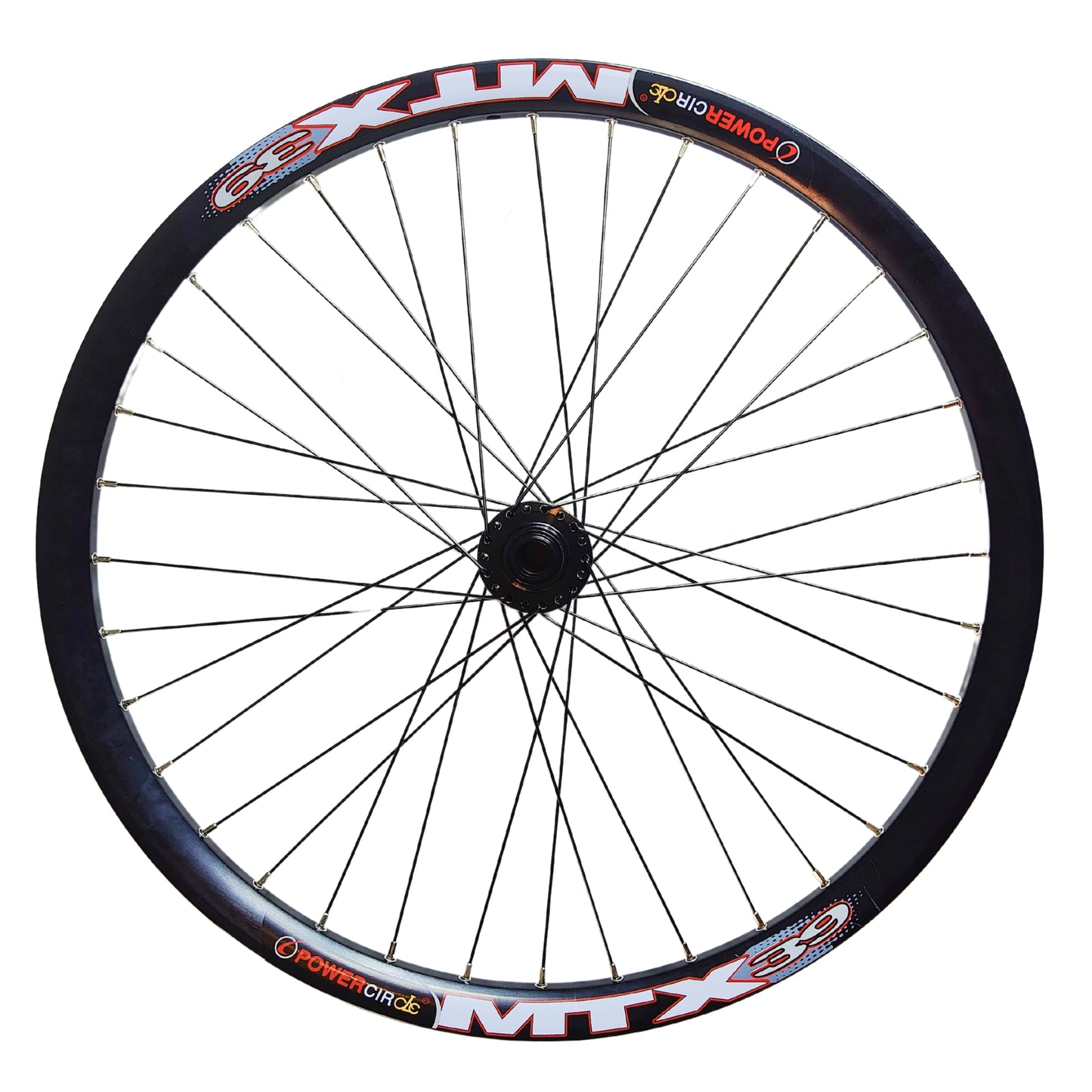 Dual Layer MTX39 Rim Thru Axle Front Wheel 110x15MM MTB Ebike 26" 27.5" 29"