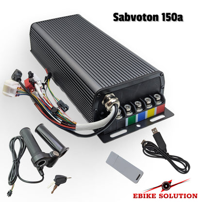 QS 205 Motor Conversion Kit 5kw Sabvoton 150a UKC1 Display Stealth Bomber UK