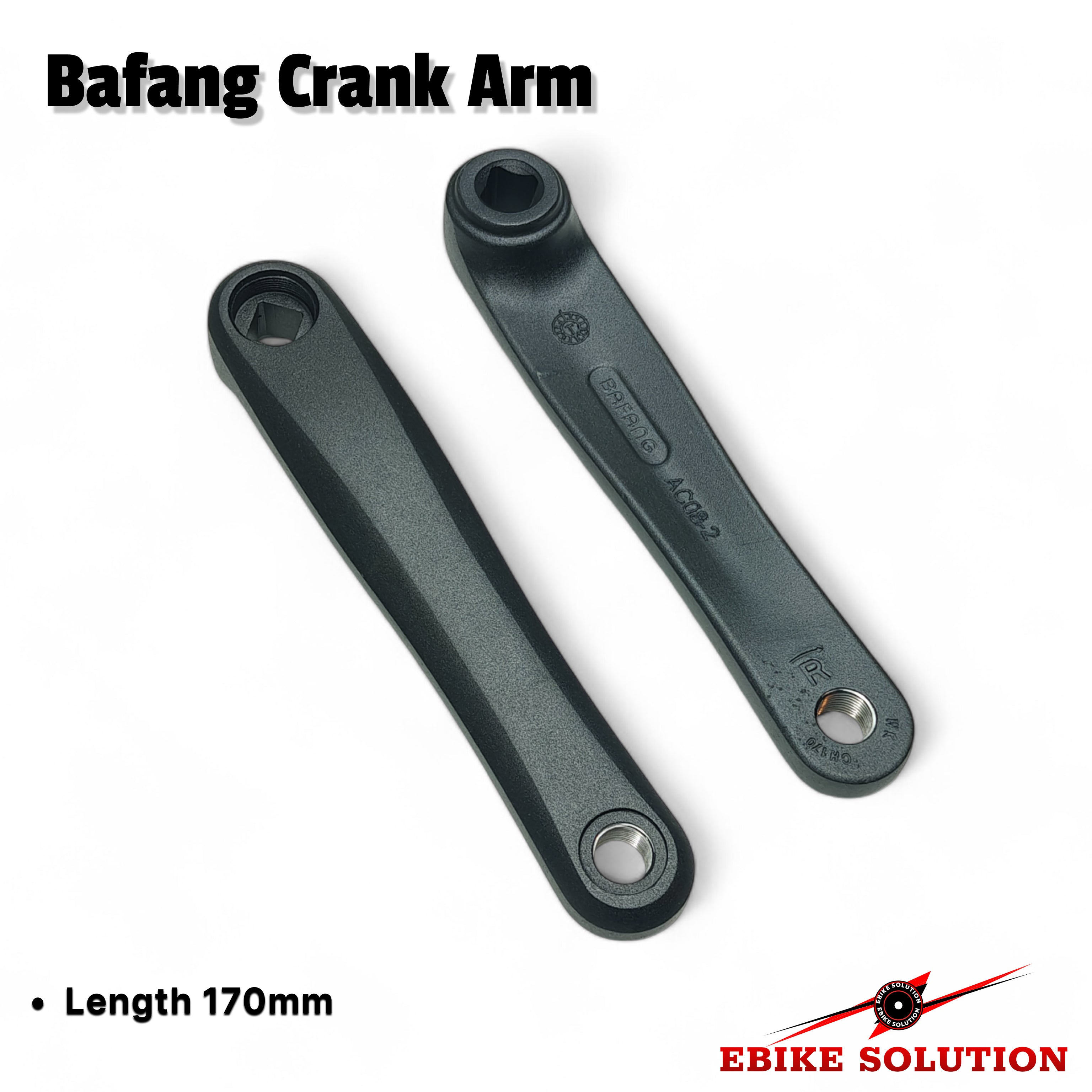 BAFANG 170mm Crank Arms For BBS01 BBS02 BBSHD E-Bike Conversion Kits BAFANG 170mm Crank Arms For BBS01 BBS02 BBSHD E-Bike Conversion Kits