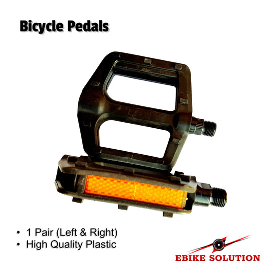 Bicycle Pedals Metal Alloy Flat Platform 9/16" Inch 14mm for Road Mountain Bike
