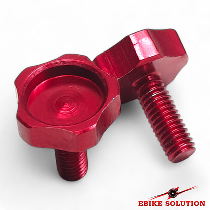 Enduro Ebike Cover Bolt Red Set