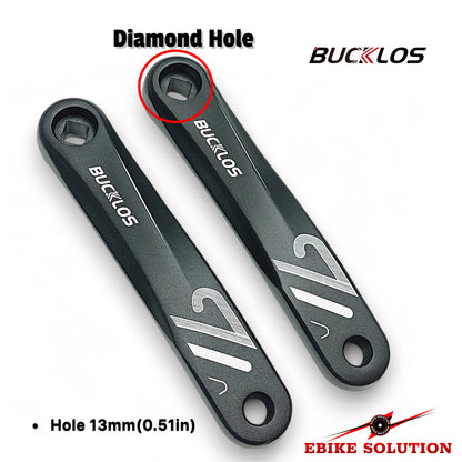 Bicycle 152/170mm Left/Right Crank Arm Square/Diamond Hollow MTB Road Bike