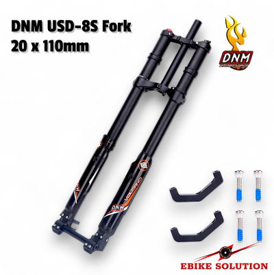 DNM USD-8S Suspension Fork Downhill DH MTB Air 1-1/8" 203mm 20mm Axle