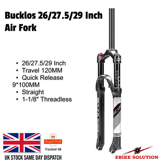 BUCKLOS 26/27.5 Quick Release Fork Air Suspension Manual Straight Tube