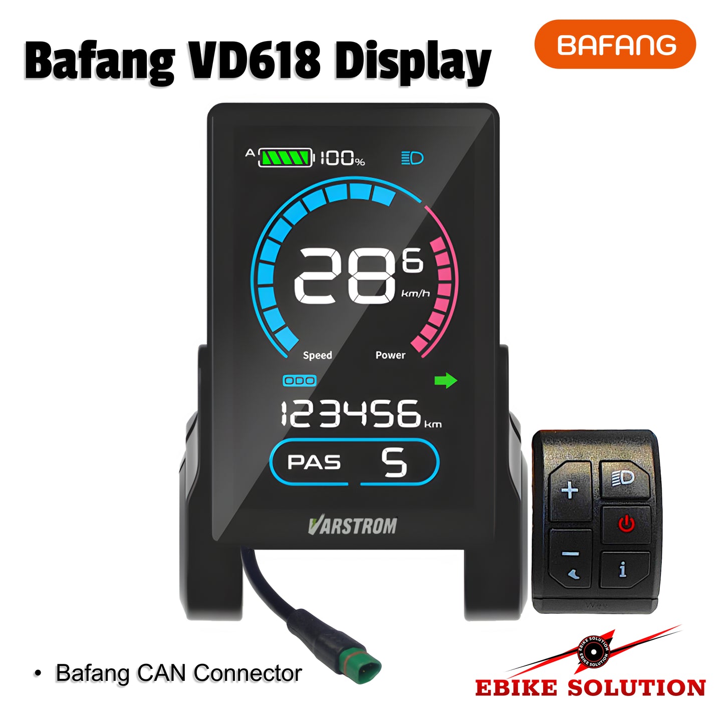 Bafang Can-Bus BBS02B 48V 750W Mid-drive Bicycle Kit E-bike Conversion Kit