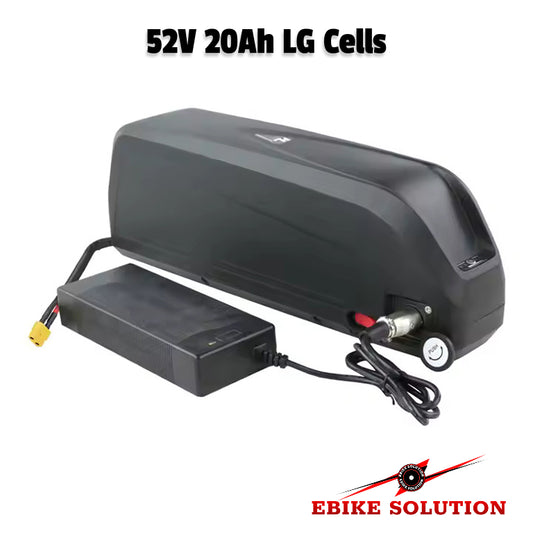 52V 20Ah 2000W Motor Hailong Li-ion Ebike Battery Electric Bike Battery LG Cells