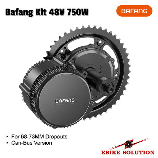 Bafang Can-Bus BBS02B 48V 750W Mid-drive Bicycle Kit E-bike Conversion Kit