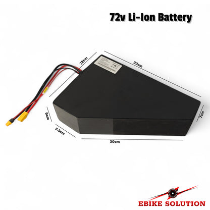 Ebike Kit 3000w 72v 80a Controller Rear Wheel Drive Enduro Stealth Bomber