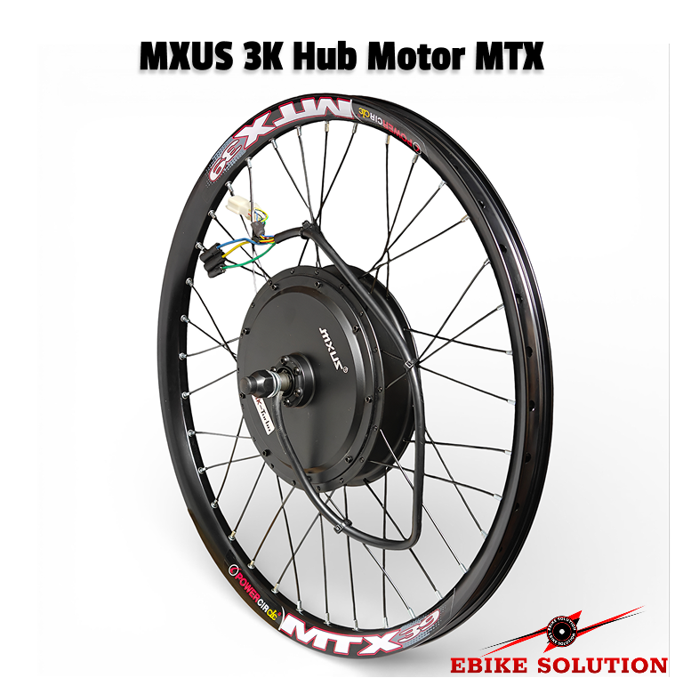 Mxus 3K Turbo 3000w Ebike Hub Motor MTX Rim 26/27.5/29in Stealth Bomber UK DIY