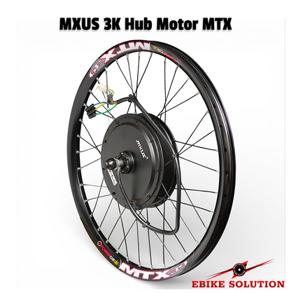 Mxus 3K Turbo 3000w Ebike Hub Motor MTX Rim 26/27.5/29in Stealth Bomber UK DIY