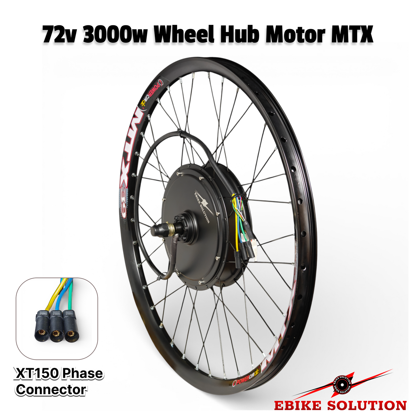 72V 3000W 26 27.5 29in Ebike Hub Motor Electric Bike MTB DIY