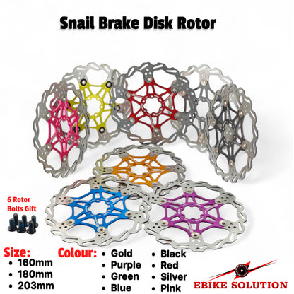 snail floating disc rotors