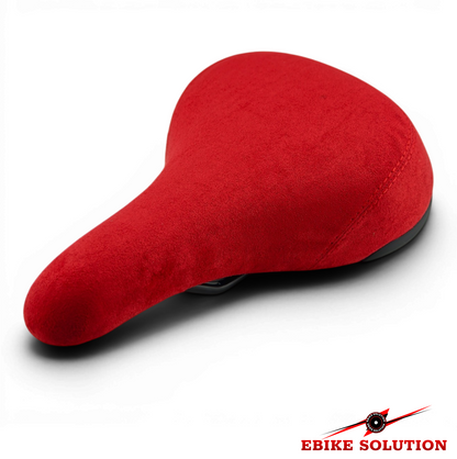 Bicycle Saddle Seat Suede Wheelie Seat Bike MTB BMX Life Ebike Strong Velvet