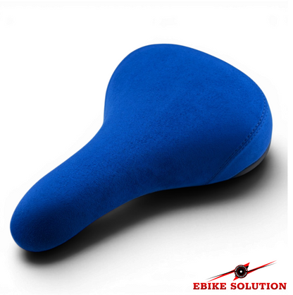 Bicycle Saddle Seat Suede Wheelie Seat Bike MTB BMX Life Ebike Strong Velvet