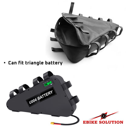 Triangle Battery Ebike Bag Storage Waterproof For MTB Electric Bicycle Li-ion UK