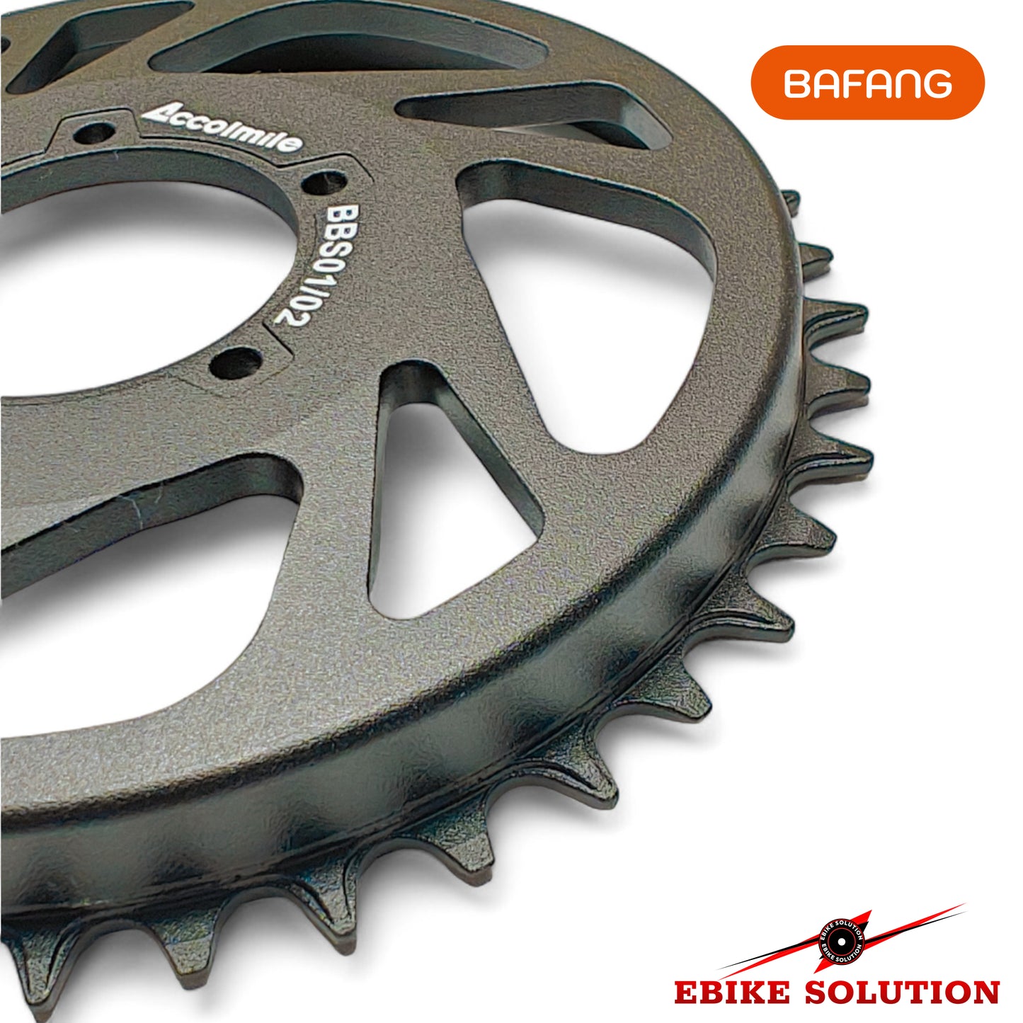 BAFANG BBS01/02 42T Chain Ring Offset Correction Electric Bicycle Ebike Wheel