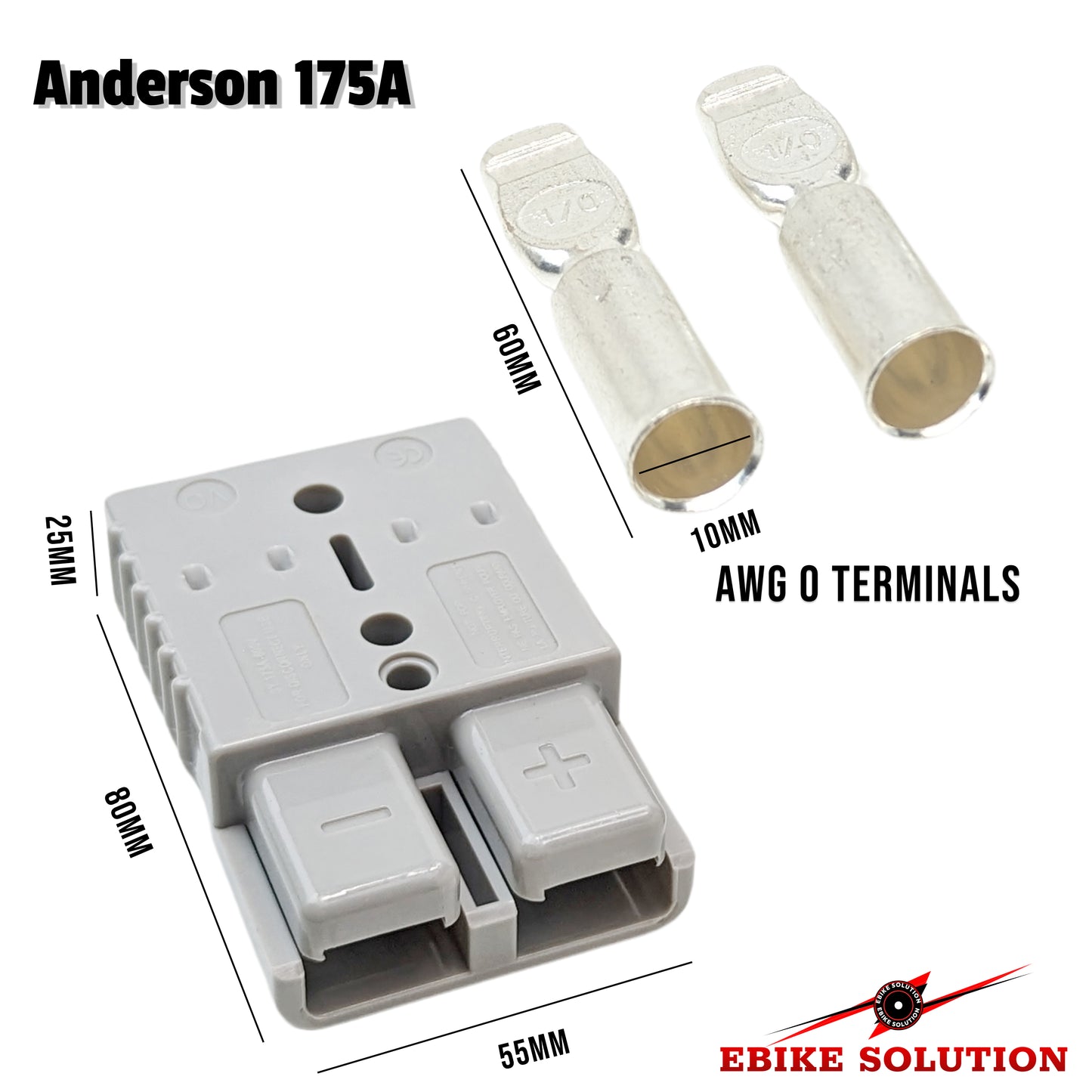 175A 600V 0 AWG Anderson Plug Connectors Quick Connector Electric