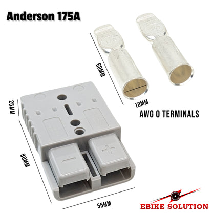 175A 600V 0 AWG Anderson Plug Connectors Quick Connector Electric