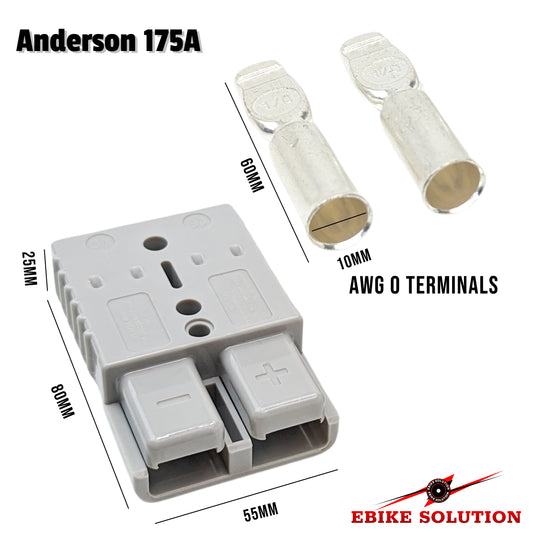 175A 600V 0 AWG Anderson Plug Connectors Quick Connector Electric