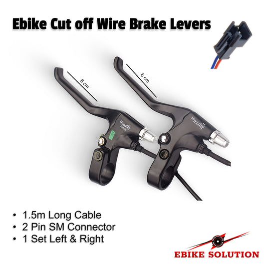 Left & Right Ebike Bicycle Electric Cut off Brake Levers