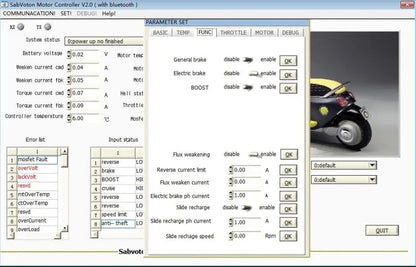 Sabvoton Controller V2 96V 120A Ebike Enduro Stealth Bomber SVMC96120M