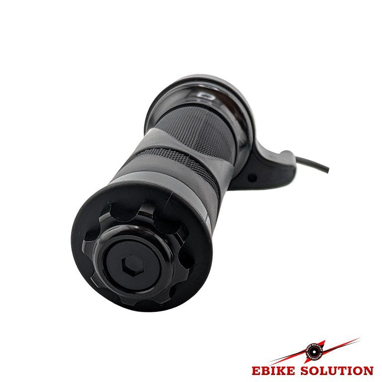 E-Bike Full Twist Throttle Grip Pair 3 Pin 22mm Handlebar 12V-72V Black ebike solution