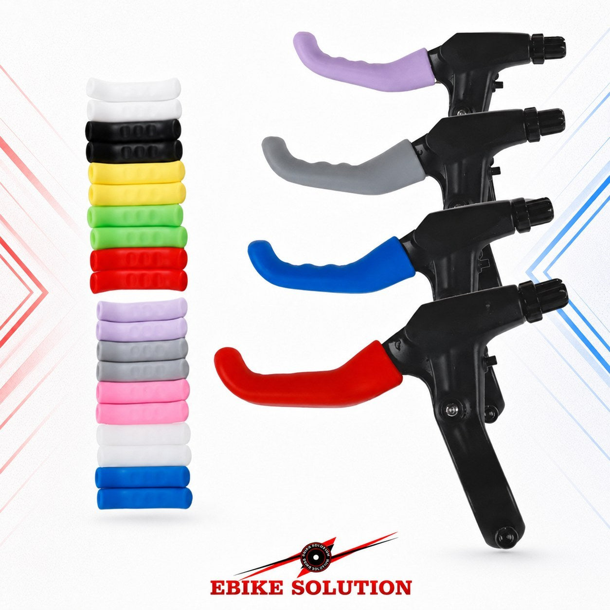 Bike Brake Lever Covers Silicone MTB Handlebar Grip Sleeve Protector ebike solution