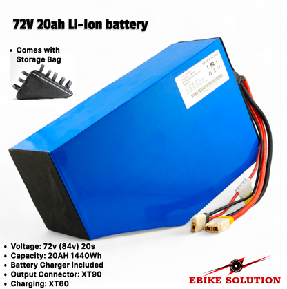 ebike battery 72v 20AH