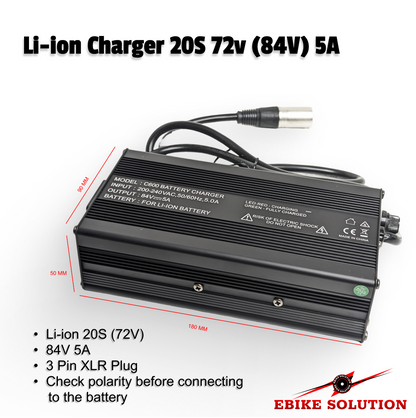 ebike charger 72V 20s