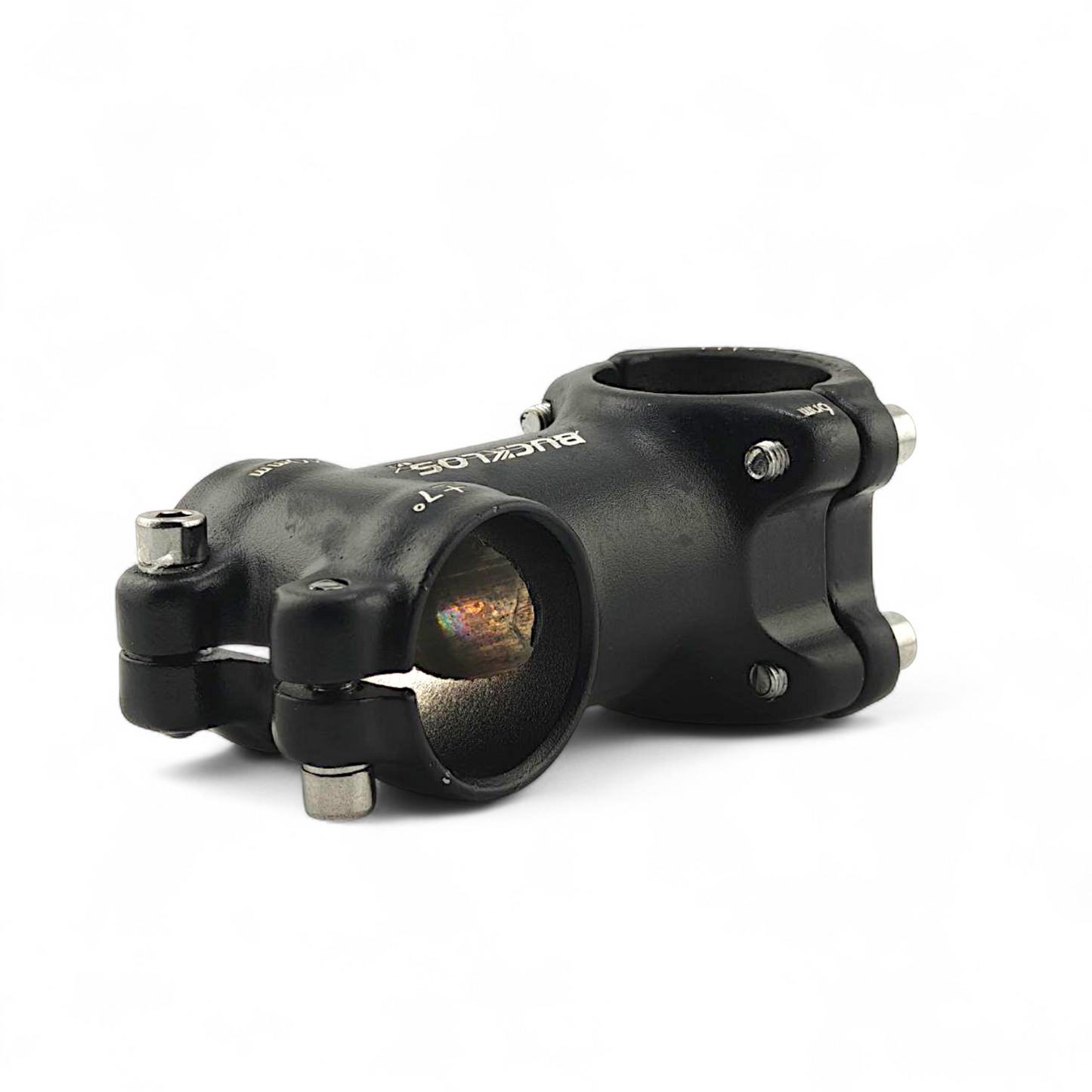 Bicycle 60mm Stem 28.6mm or 1-1/8" to 31.8mm Cycling Road Handlebar MTB BLACK