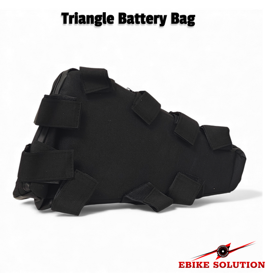 Large Triangle Battery Ebike Bag Storage Waterproof For MTB Electric Bicycle Li-ion UK