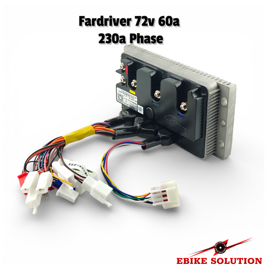 Fardriver 72V 60A/230A EV Programmable FOC BLDC Controller Motor 60a DC 4000W