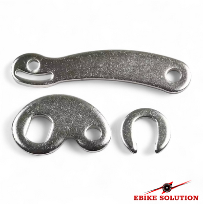 2X M16 Torque Arm E-Bike Heavy-Duty 5mm Stainless Steel 16x10mm Electric Bike