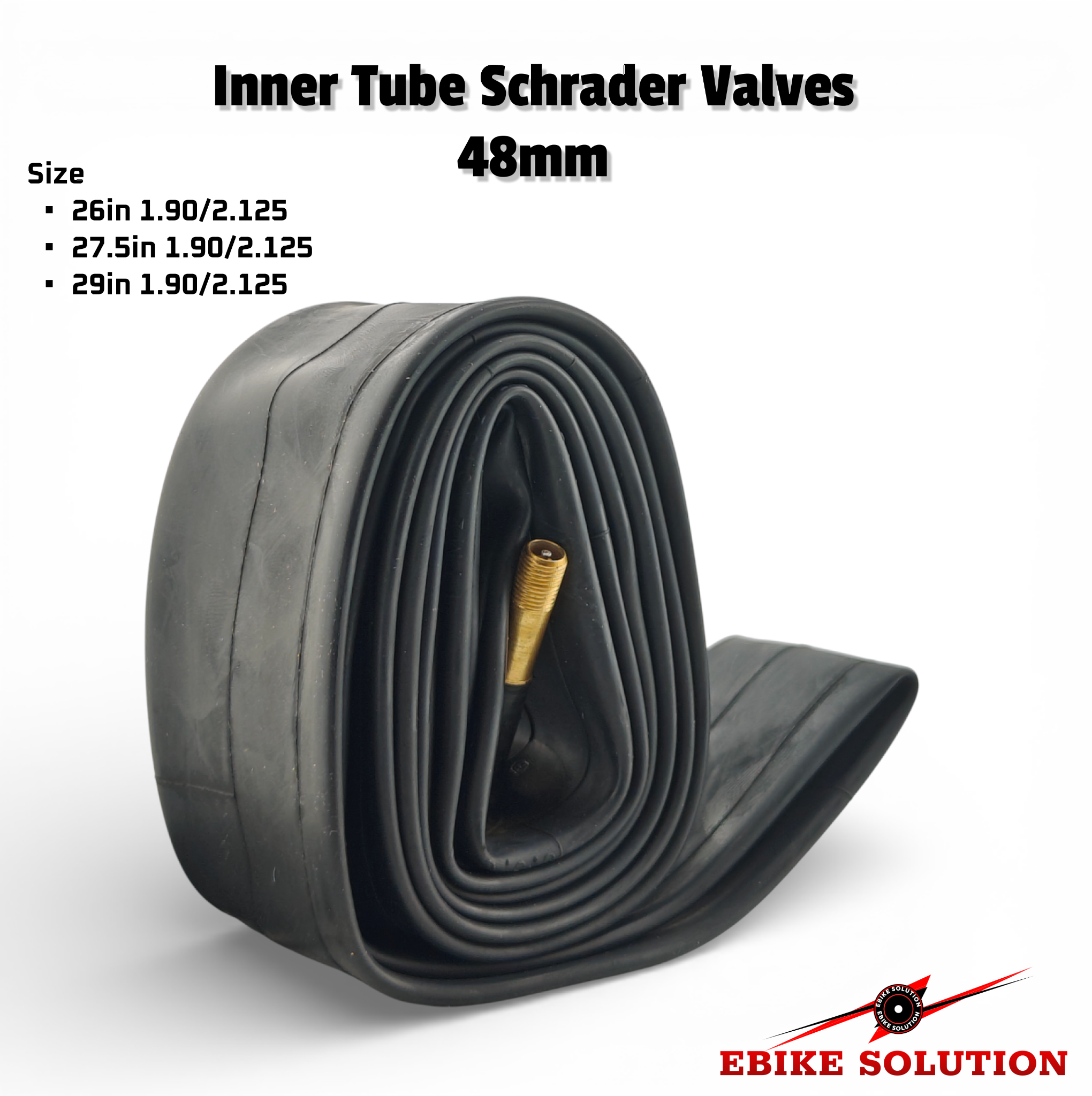2 Pcs 26/27.5/29 x 1.75 - 2.125 Bike Cycle Tyre Inner Tubes Bicycle Sc ...