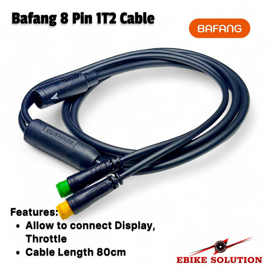 Bafang Julet Wiring for 1T2 1T4 Cable Harness Mid Drive MotorBBS01 BBS02 BBSHD
