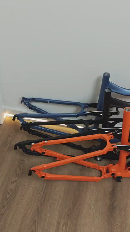 Ebike Frame For Conversion Kit 2kw 3kw Electric Mountain MTB Full Suspension Size L